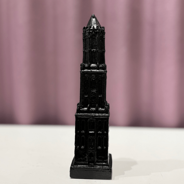 Domtoren - steen 18 cm (kleur zwart)