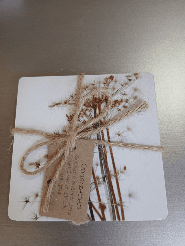 Onderzetter bloem