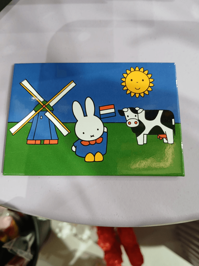 Nijntje koelkastmagneet Tinplate weiland