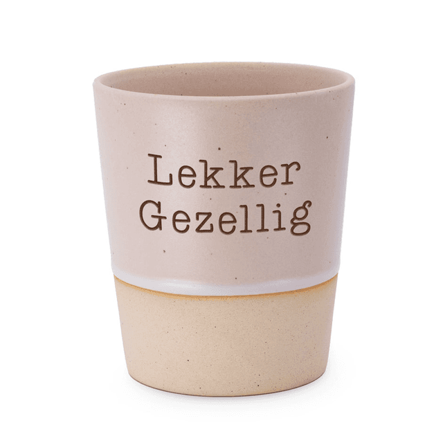 Special ceramics mok- Lekker gezellig 