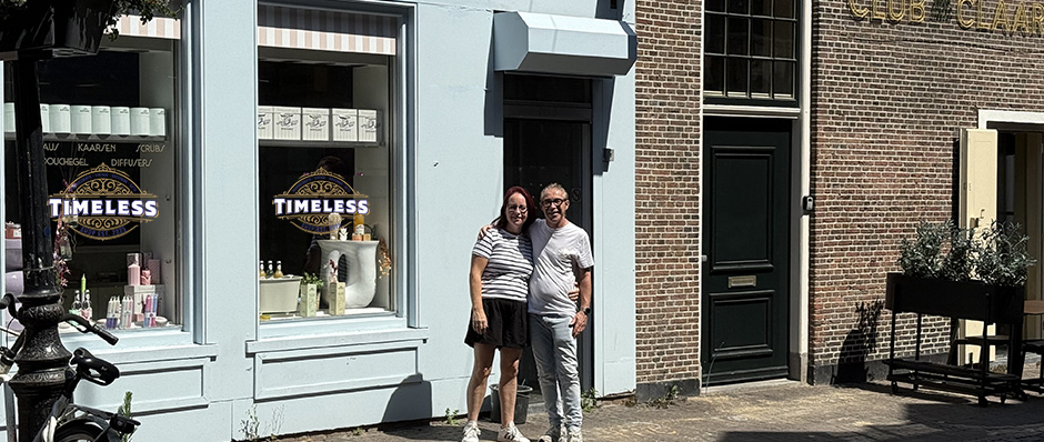 Begin september 2025 openen wij de Timelessshop